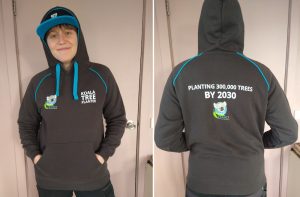 KCF Planting 300,000 trees hoodie